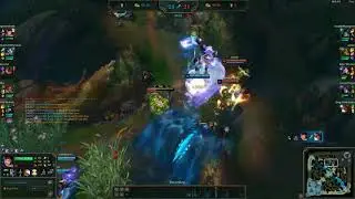 Garen Quadrakill!! (Blue side vision)