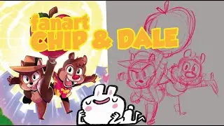 Fan Art de Chip and Dale
