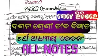 10th Class Life Science Chapter 4 