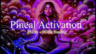 852Hz + 963Hz Solfeggio | Clear Energy Fields, Activate Pineal Gland & Heal Deep Emotional Wounds