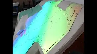 3D Projection of metrology data onto the work surface