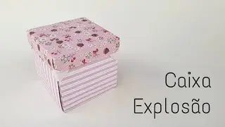 Isa Klein Tutorial 128: como fazer a caixa explosão (fácil)