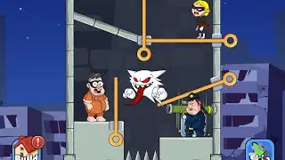 Prison Pin Rescue - All Levels Gameplay Pull Him Out #ios