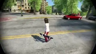 Crazy man realizes there&rsquo;s a whole world outside the Art Gallery(Skate 3(Skate 1))