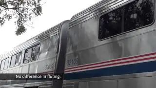 Amtrak Superliner I vs. II