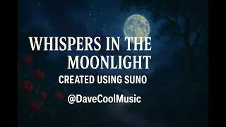Whispers of the Night – AI Dream Pop Lyric Video | Created using Suno