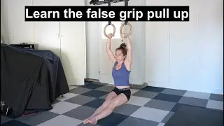 Learn the false grip pull up