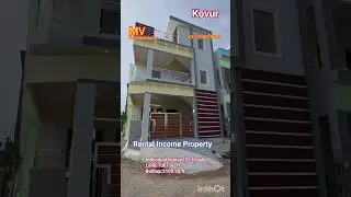 Individual House (G+1) for Sale in Chennai Kovur |Rental Income Property #2bhk #home #kovur #villa
