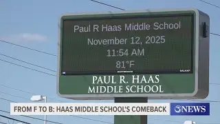 From F to B: Haas Middle School celebrates its turnaround