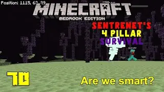 Wither! | 4 Pillar Survival with SentreNet: Ep 70 | Minecraft SkyBlock