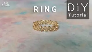 Easy Ring DIY / Wire Wrap Ring Tutorial / DIY Jewelry /DIY Ring / DIY Accessories