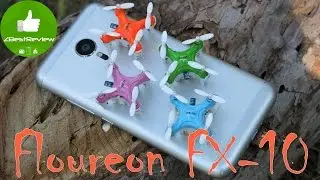 ✔ Floureon FX-10 -  Test Flight! И Полный Обзор! Gearbest.com