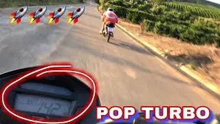 POP 11O A 145 KM/H COMANDO BRAVO + RELACÃO 15X30