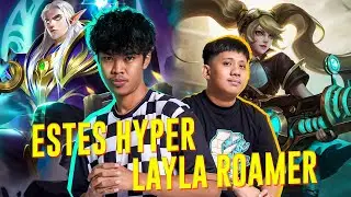 ESTES JUNGLE EMBLEM MARKSMAN ITEM MIYA + LAYLA ROAM !?? META KURANG SIUMAN TAPI MEMBANTAI