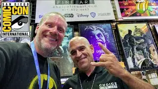 CHOICE FINE ART BOOTH TOUR @ SDCC 2023