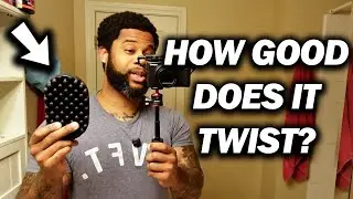 Twist King Review | Twist Styler Brush For Black Men