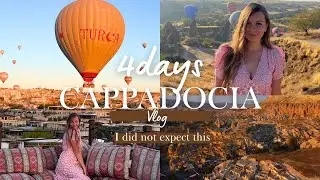 Turkey travel Vlog: My crazy 4 days in Cappadocia without planning and I did non expect this😱🤯✨