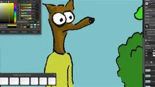 Mise en couleur rapidement avec GIMP