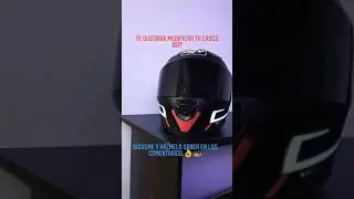 casco de moto con luz led