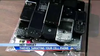 Cell Phone Theft on the Rise  Lastest News