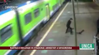 Lissone, rapine e violenze in stazione: arrestati 4 minorenni
