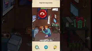 Help him stay awake. level32 #ai #shorts #gameplay #games#satisfatorio #ytshorts #funnyshorts  &lrm;&nbsp;