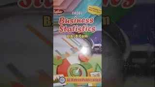 1430 BUSINESS STATISTICS BA B.COM AIOU KEY BOOK