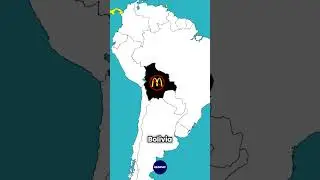 Only 1 Country in South America that does not have McDonald's!!