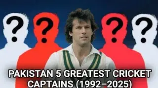 Pakistan Cricket&rsquo;s 5 Greatest Captains | From Imran Khan to Babar Azam (1992&ndash;2025)