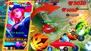 Layla User Spell Inspire Enhance Enhance  Basic Attacks & Best Build Critical Damage ~ MLBB