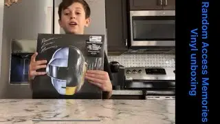Random access memories Vinyl UNBOXING