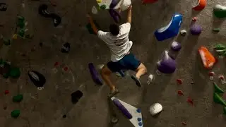 Overweight climber &ldquo;casual&rdquo; tries V7 boulder