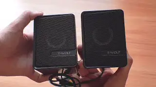 Shopee T-Wolf S3 Двойной динамик | РАСПАКОВКА И БЫСТРЫЙ ОБЗОР