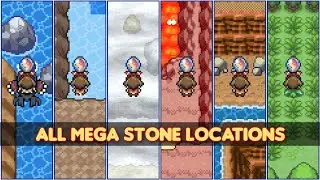 All Mega Stone Locations - Pokemon Hyper Emerald V5.6: Lost Artifacts