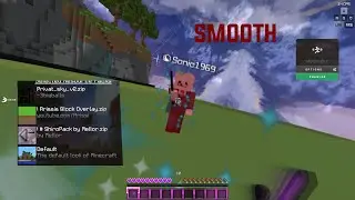 HOW TO MAKE MINECRAFT LOOK SMOOTH (private sky overlay release)
