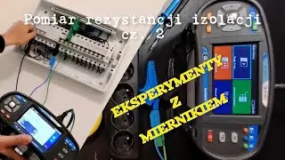 METREL MI3152 Eksperymenty z miernikiem cz.2 - pomiar rezystancji izolacji