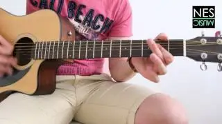 Ed Sheeran - Photograph - Guitar Tutorial w/ Melody and Tabs - How to play Lesson by Nes Music