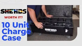 Shehds 10 Unit Flight Charge Case For 6x18 batter Up Lights