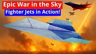 Epic War in the Sky: Fighter Jet Paper Plane &ndash; Origami Tutorial