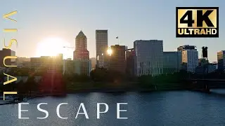 Portland Skyline in 4K | Drone Footage of Portland, Oregon