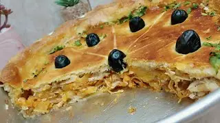 la tourte au poulet facile et rapide