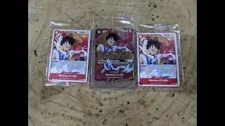 Opening One Piece Super PreRelease