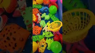 Waah😍menjaring🤩Ikan Lumba-lumba💖 Keren🤩 #shorts #anak #permainananak #toys #mancingikan #playground