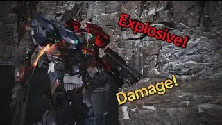 Explosive thrower is awesome!!! Fun build. Armored core 6 