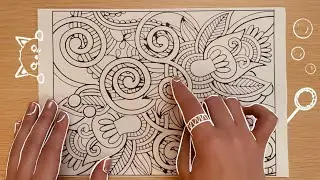 ASMR Coloring with Colored Pencils (No Talking)