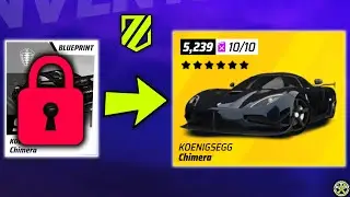 From SCRATCH to GOLD Koenigsegg Chimera: Asphalt Legends RTG #853
