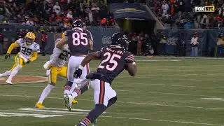 Monangai dashes downfield for a 34-yard pickup