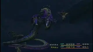 FINAL FANTASY X : HOW TO KILL SHINRYU ON BATTLE ARENA FARMING ITEM DARK MATTER TO BUILD RIBBON FFX