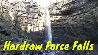 A walk to HARDRAW FORCE FORCE waterfall - Trip to Hawes Nov 2018 (Day4)