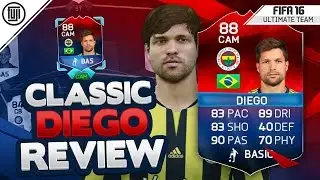 CLASSIC HERO iMOTM DIEGO PLAYER REVIEW! (88) - FIFA 16 Ultimate Team
